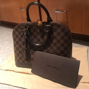 LV Alma PM Damier Ebene